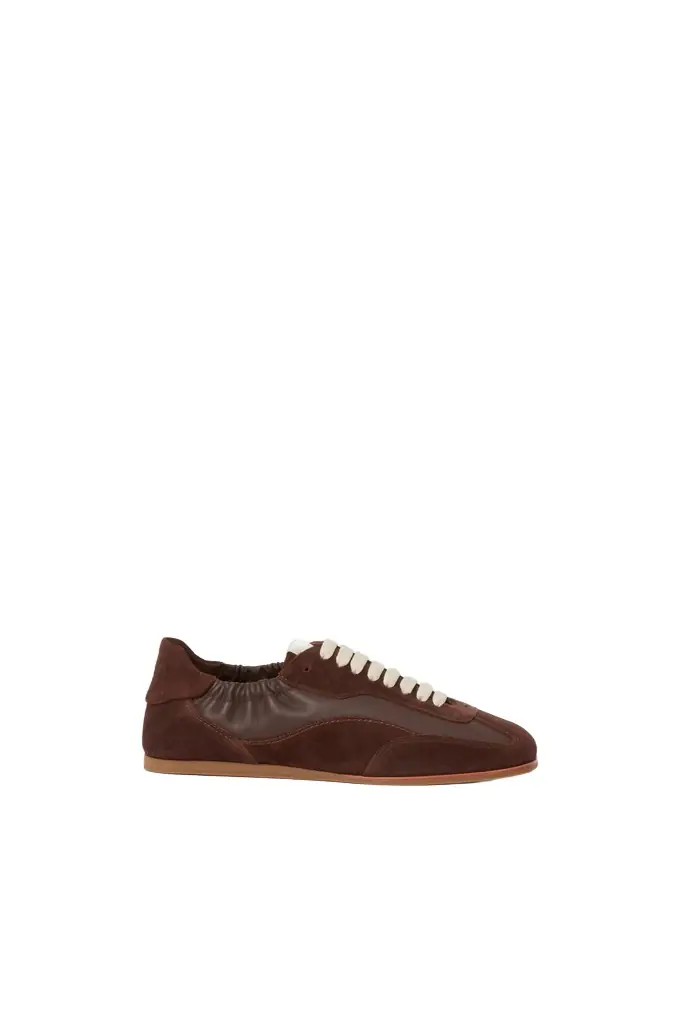 Simkhai Georgie Leather Combo Sneaker