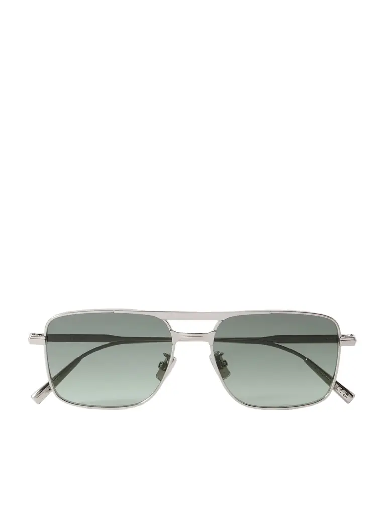 DIOR Eyewear DiorBlackSuit S17U D-Frame Silver-Tone Sunglasses - Men