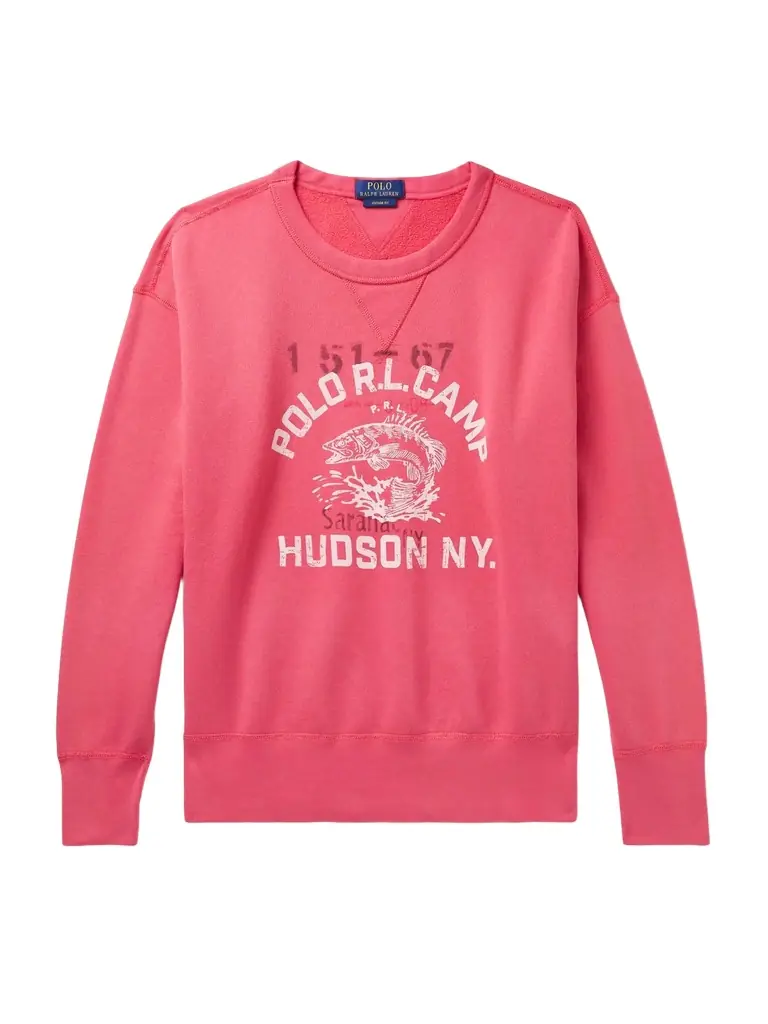 Polo Ralph Lauren Logo-Print Cotton-Blend Jersey Sweatshirt - Men