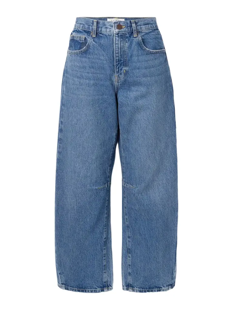 La Ligne The Megalyn High-rise Barrel-leg Jeans