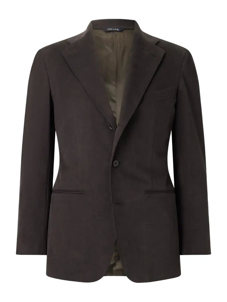 Saman Amel Cotton-Blend Twill Suit Jacket - Men