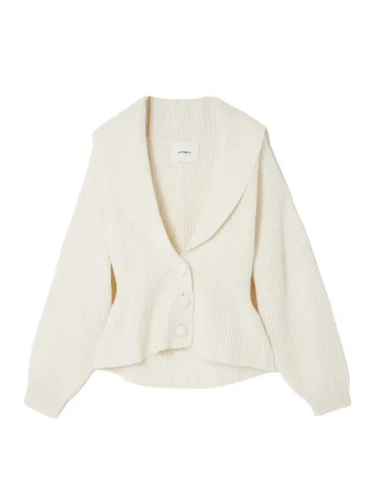 Lisa Yang Alessandra Ribbed Cashmere Cardigan