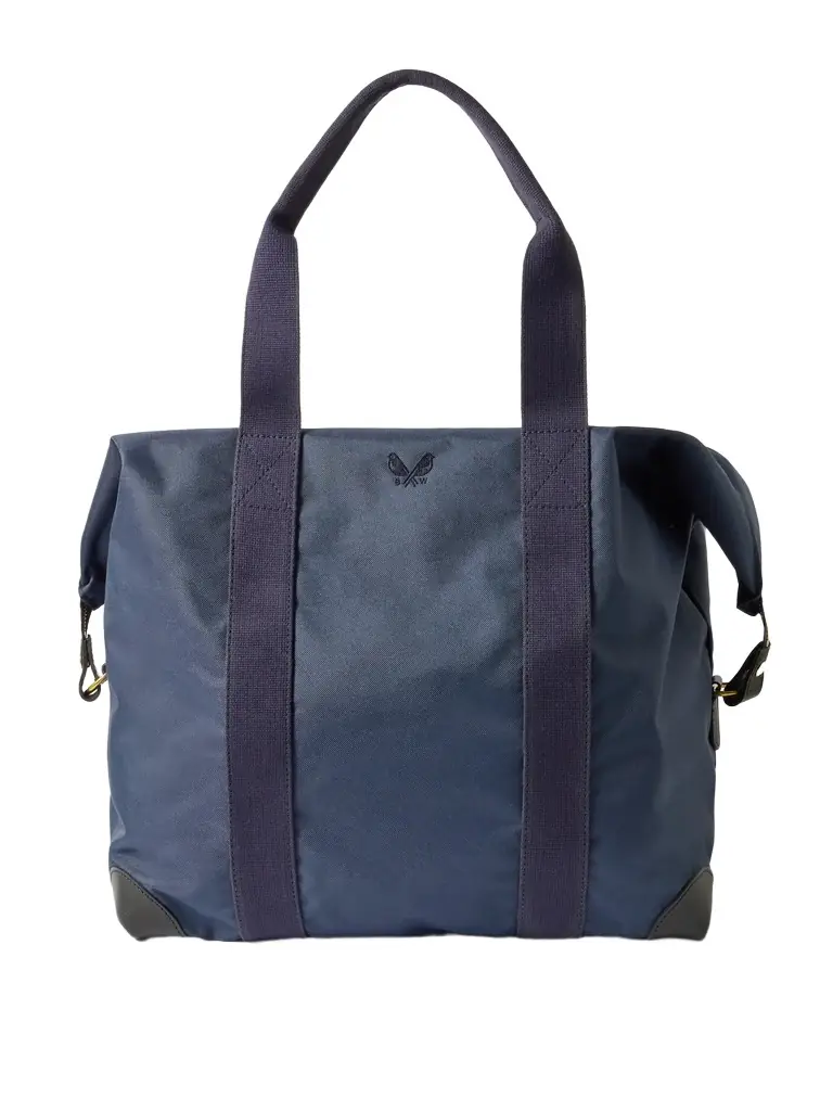 Bennett Winch Cargo Leather-Trimmed Canvas Weekend Bag - Men