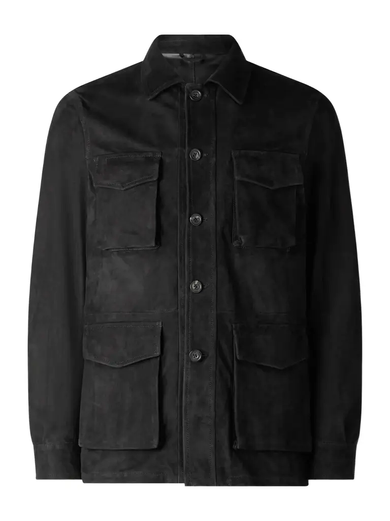 J. Mueser Suede Overshirt - Men