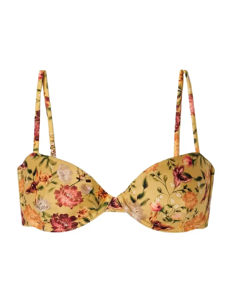 Agua by Agua Bendita Magdalena Paramo Floral-print Recycled Underwired Bikini Top