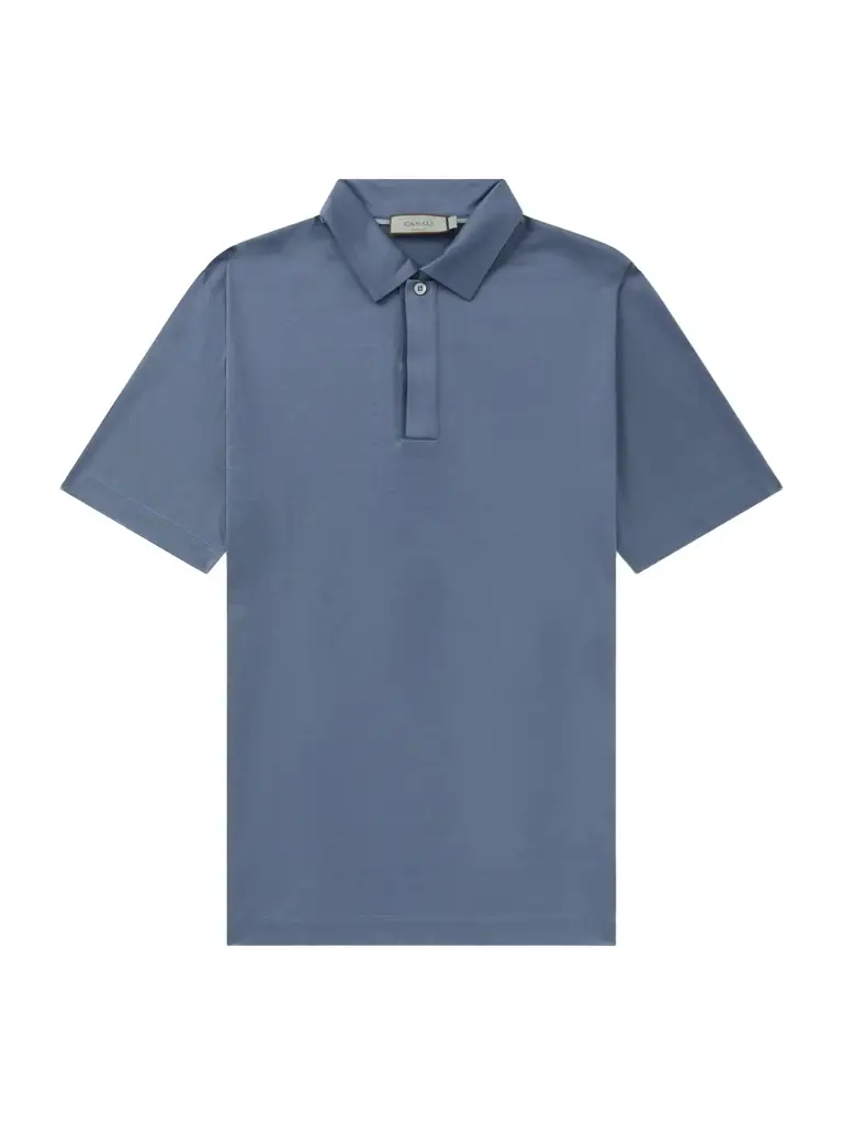 Canali Cotton-Jersey Polo Shirt - Men