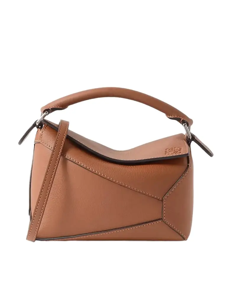 Loewe Puzzle Edge Mini Textured-leather Shoulder Bag