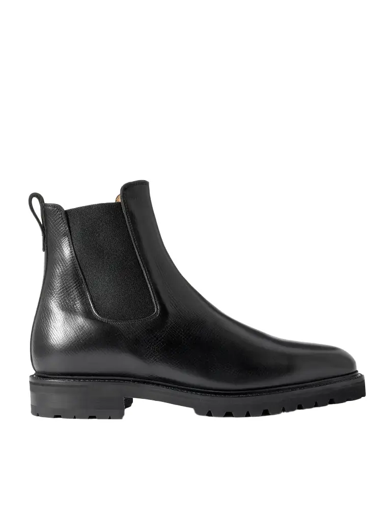 Majordome M11 Cross-Grain Leather Chelsea Boots - Men