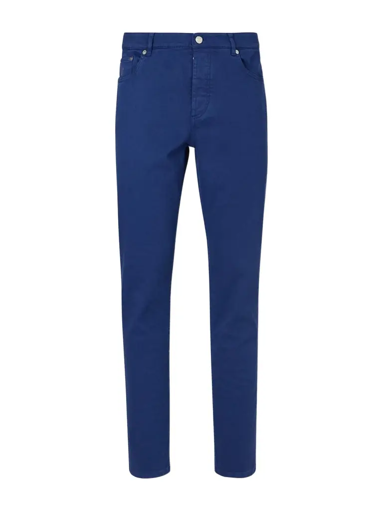 Brunello Cucinelli Slim-Fit Straight-Leg Logo-Embroidered Jeans - Men