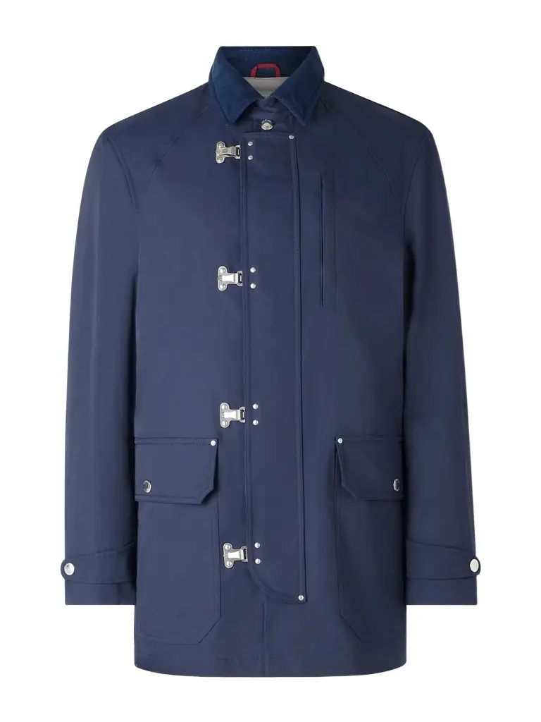Brunello Cucinelli Corduroy-Trimmed Cotton-Blend Field Jacket - Men
