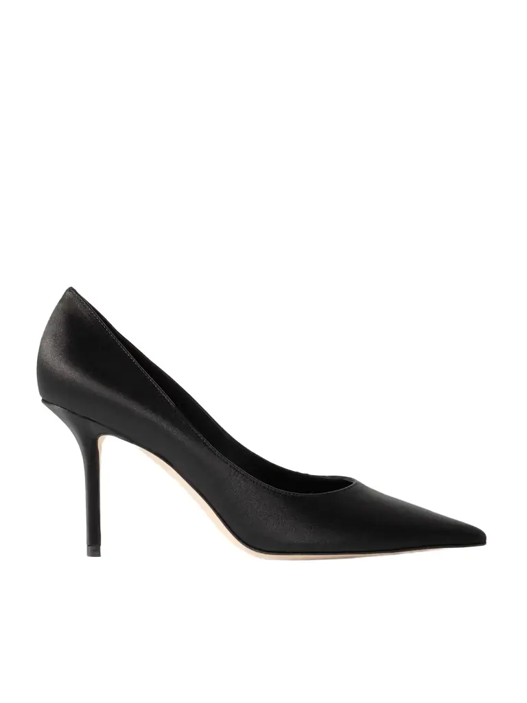 Jimmy Choo Love 85 Satin Pumps
