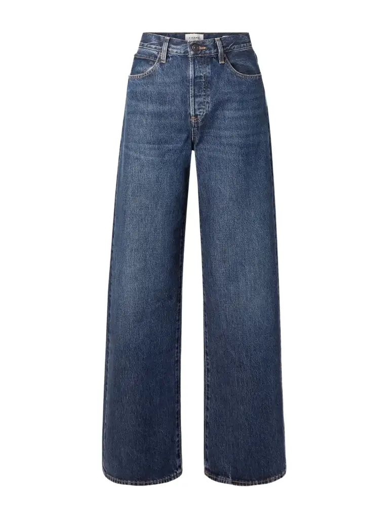 Frame The Loose Low-rise Wide-leg Jeans