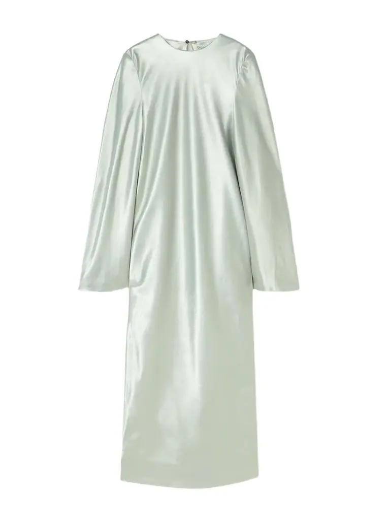 Calvin Klein Collection Alba Duchesse-satin Midi Dress
