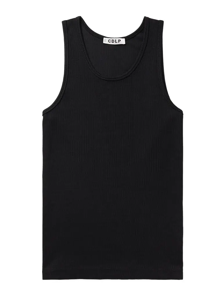 CDLP Ribbed Stretch Lyocell and Cotton-Blend Tank Top - Men