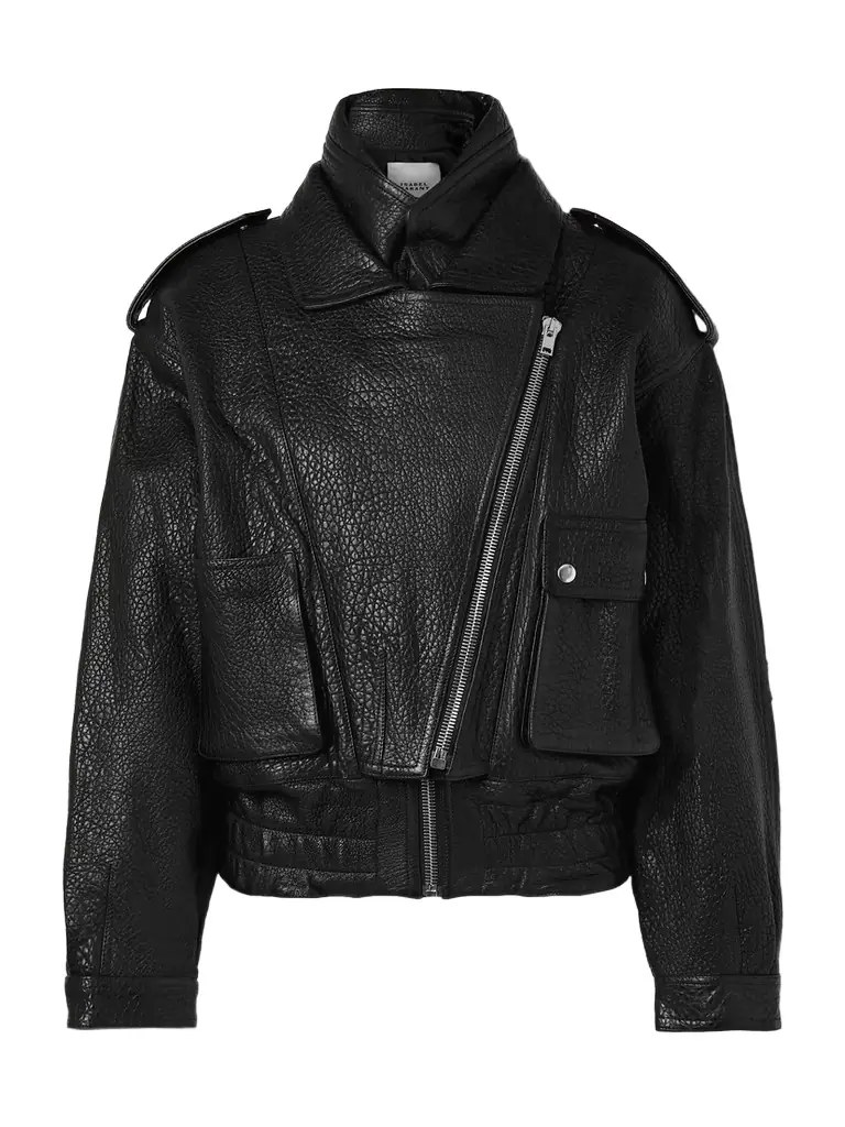 Isabel Marant Aneli Textured-leather Jacket