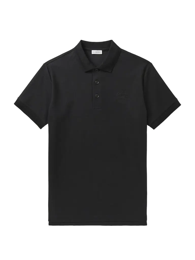 Burberry EKD Logo-Embroidered Cotton-Piqué Polo Shirt - Men