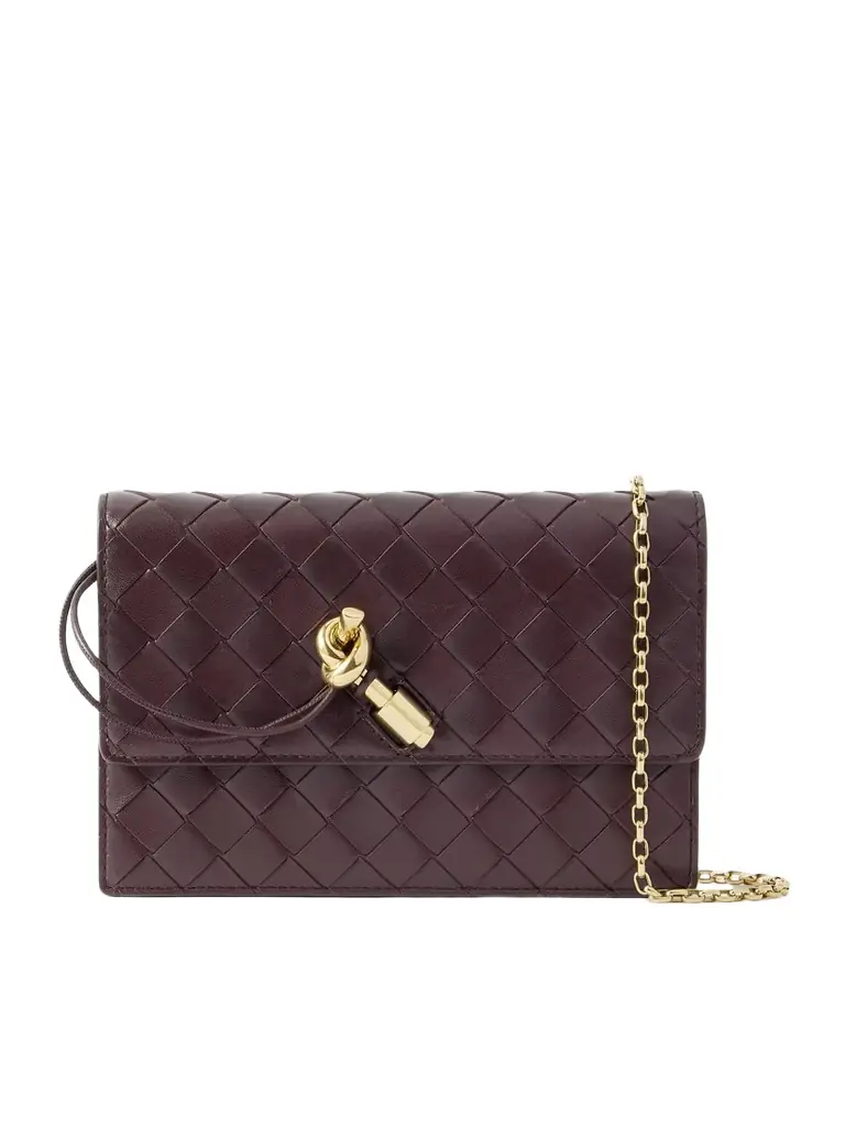 Bottega Veneta Intrecciato Leather Pouch