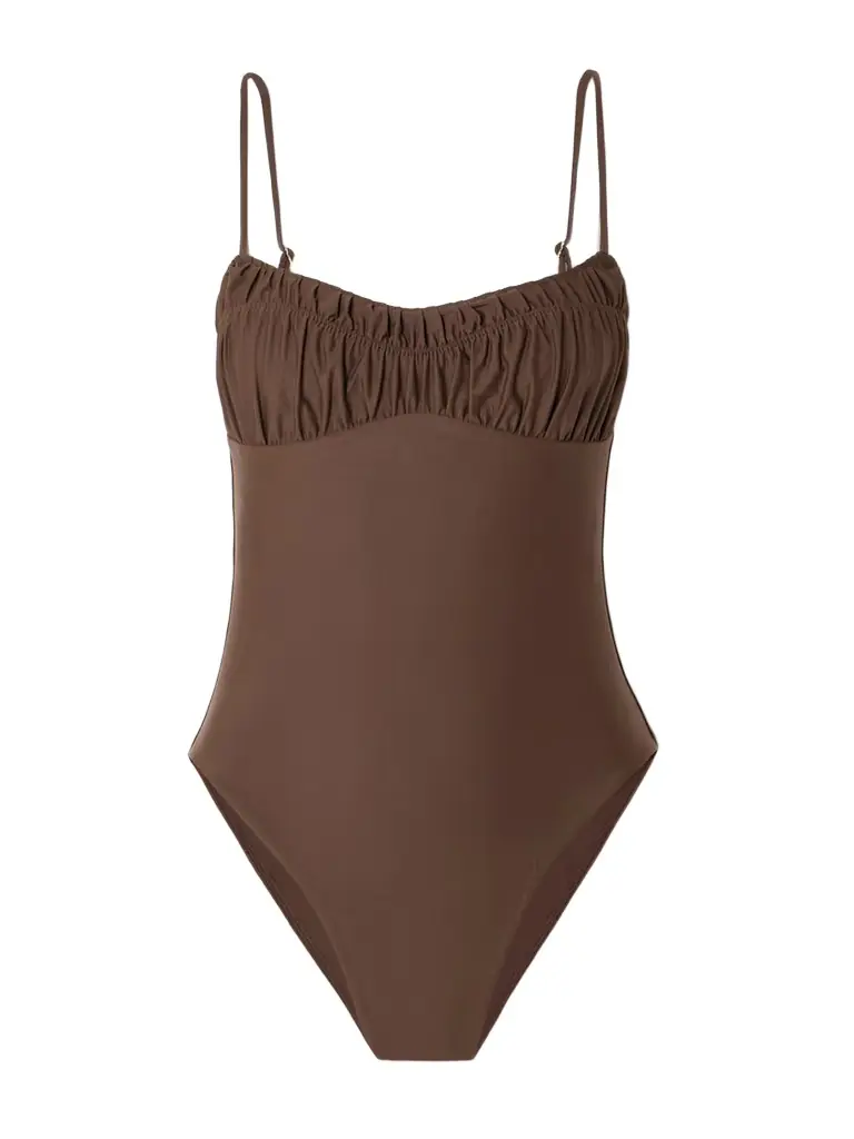 Faithfull Rocio Ruched Recycled Swimsuit