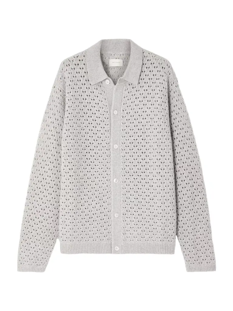 Aimé Leon Dore Open-knit Wool-blend Shirt