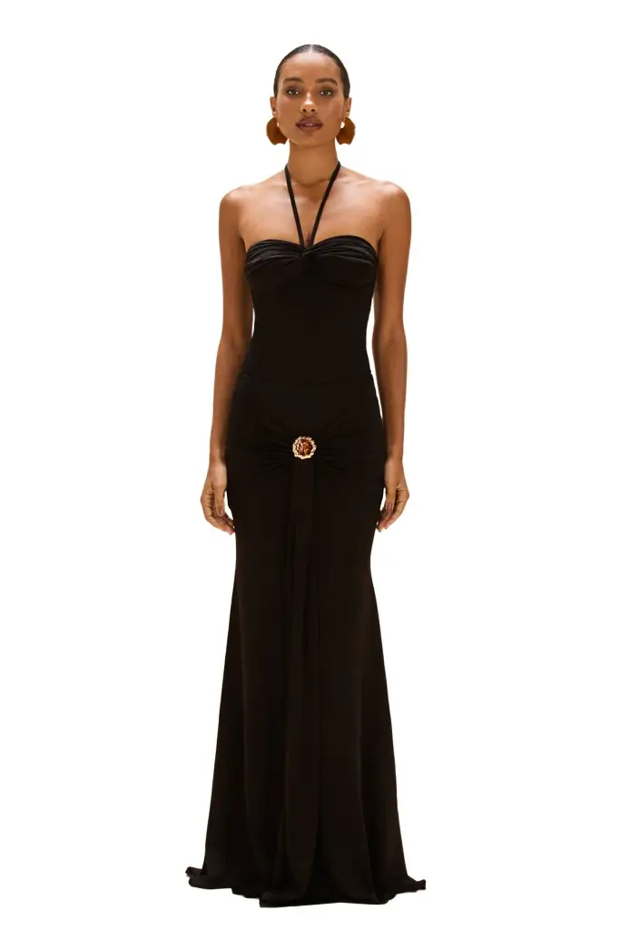 PatBo MOONLIT JERSEY MAXI SKIRT