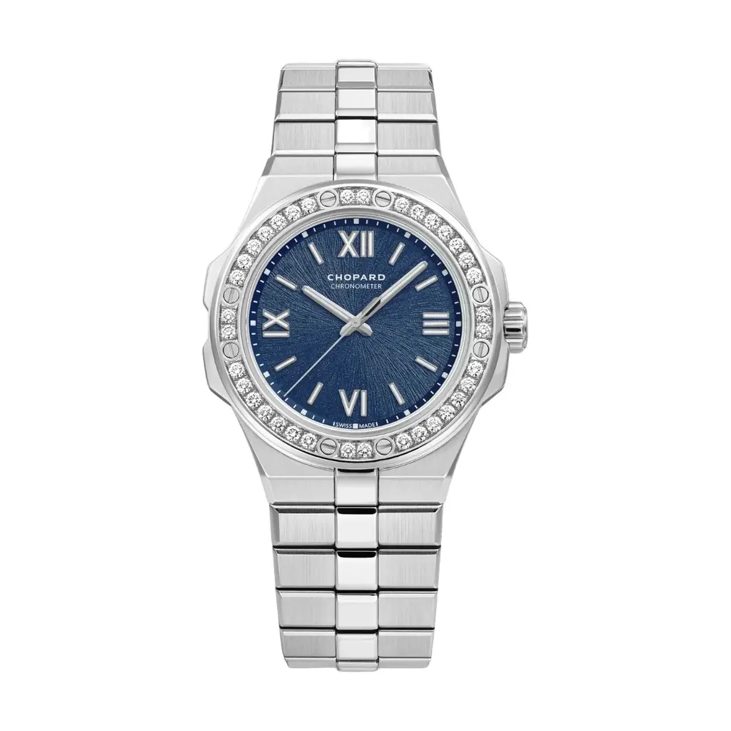 Chopard Chopard Alpine Eagle Stainless Steel Diamond Automatic Ladies Watch by The Solist - Women's Jewelry And Watches