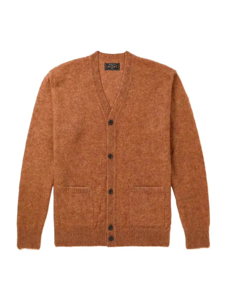 Beams Plus Mohair-Blend Cardigan - Men
