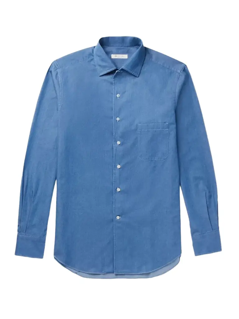 Loro Piana André Cotton-Chambray Shirt - Men