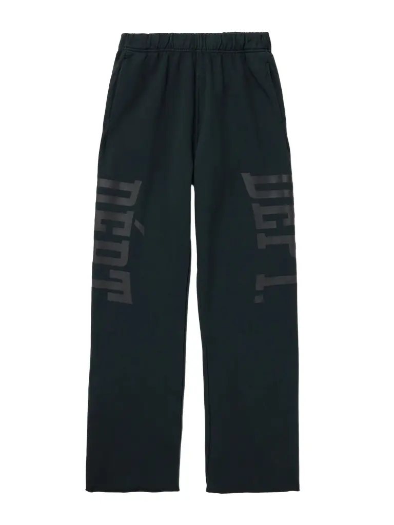 Gallery Dept. Post Workout Logo-Print Wide-Leg Cotton-Jersey Sweatpants - Men