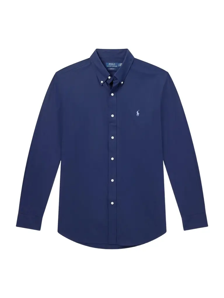 Polo Ralph Lauren Logo-Embroidered Stretch-Cotton Poplin Shirt - Men