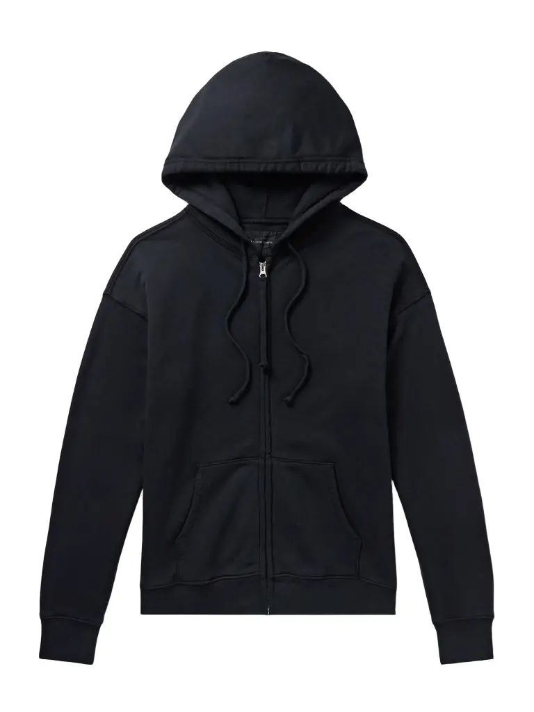 Nili Lotan Brian Jersey Zip-Up Hoodie - Men