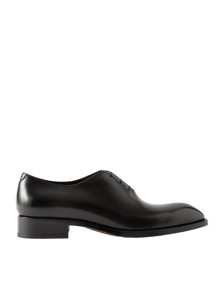 Tom Ford Whole-Cut Leather Oxford Shoes - Men