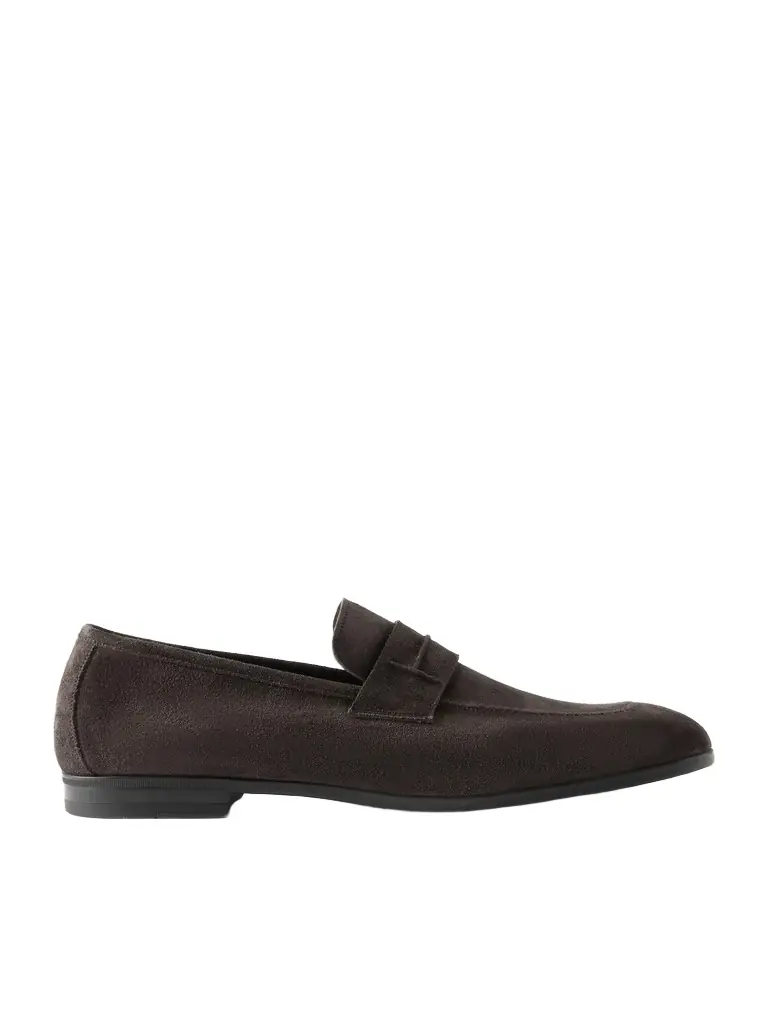 Tom Ford Sean Suede Penny Loafers - Men