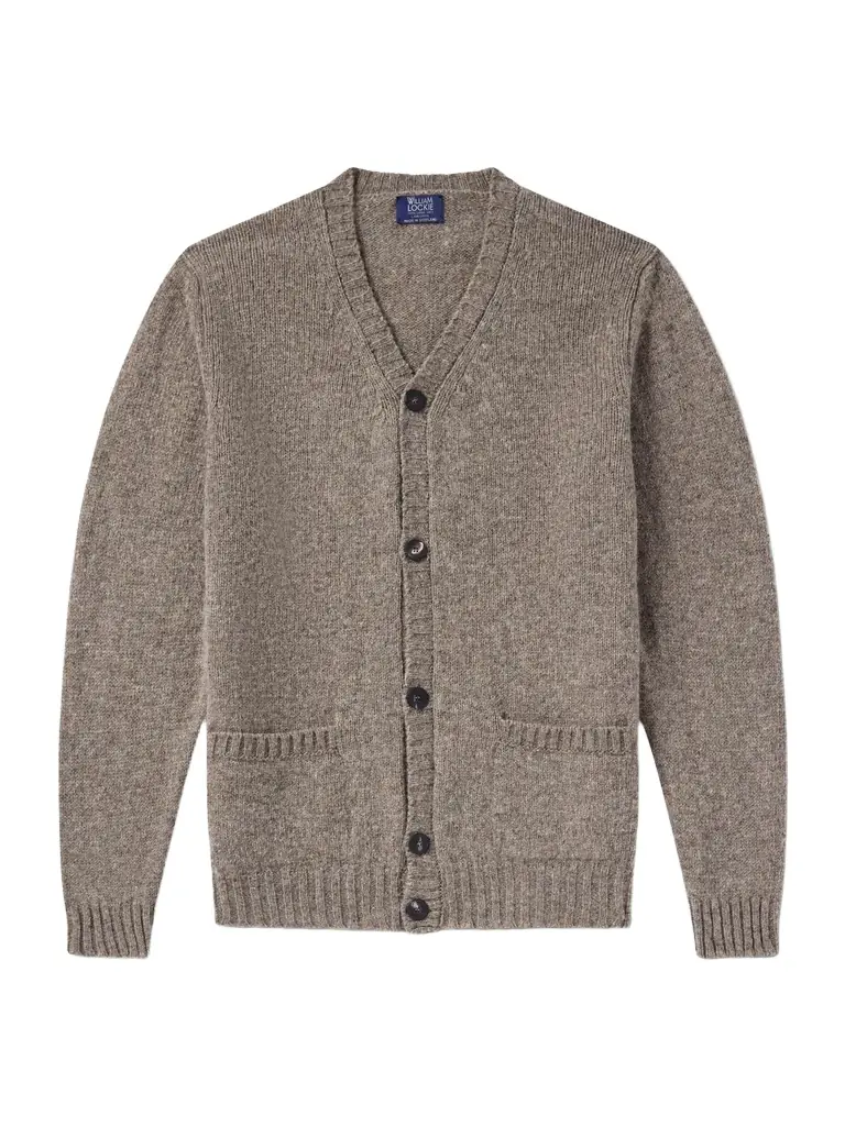 William Lockie Virgin Wool Cardigan - Men - Women's Clothing
