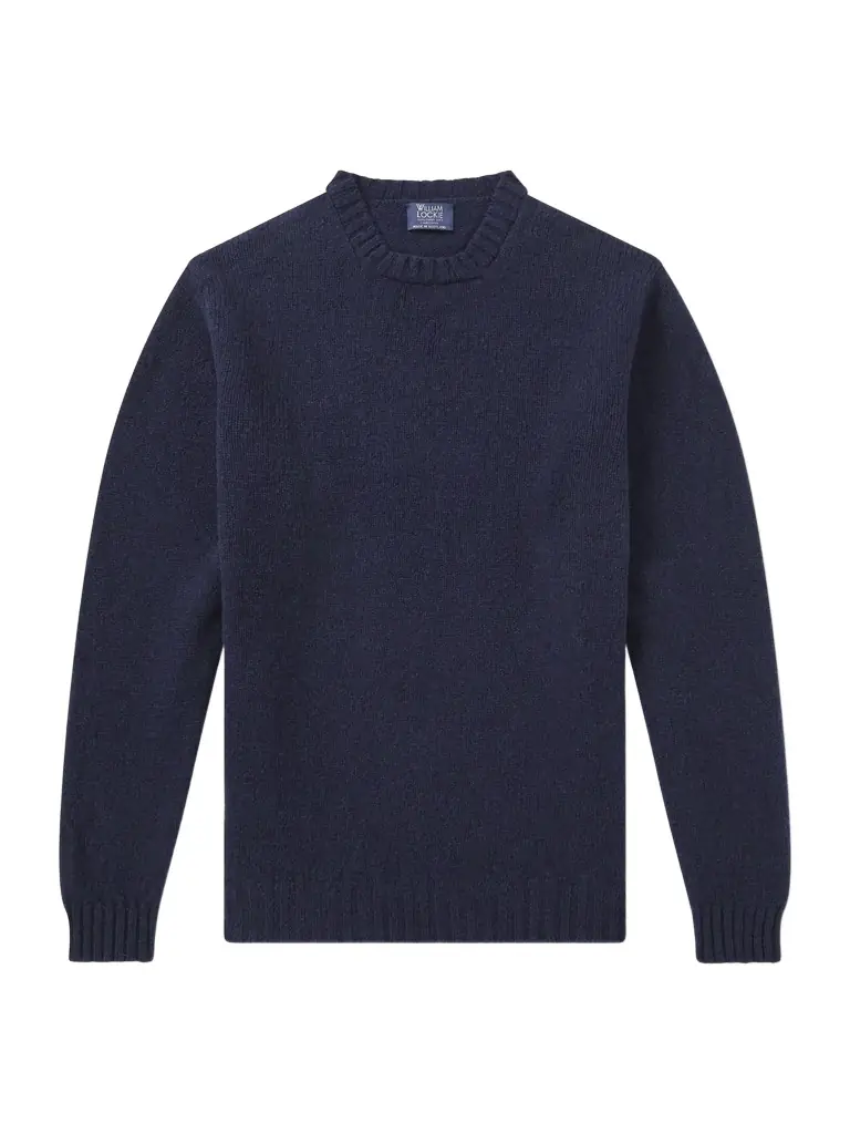 William Lockie Virgin Wool Sweater - Men
