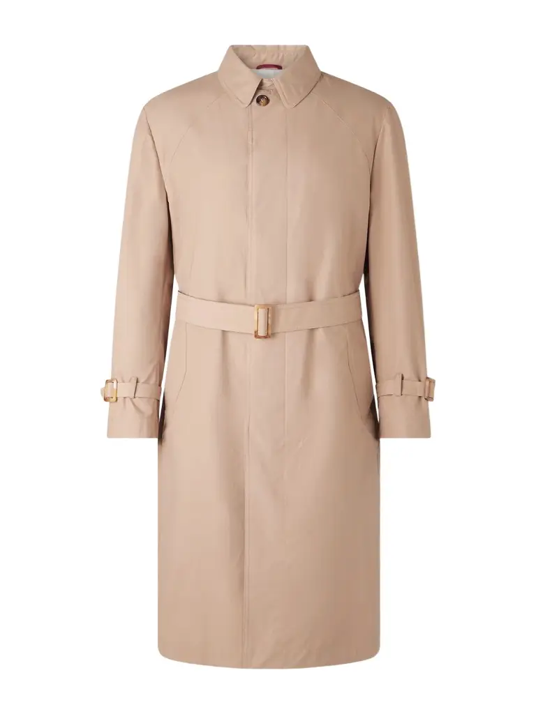 Brunello Cucinelli Belted Cotton-Blend Trench Coat - Men