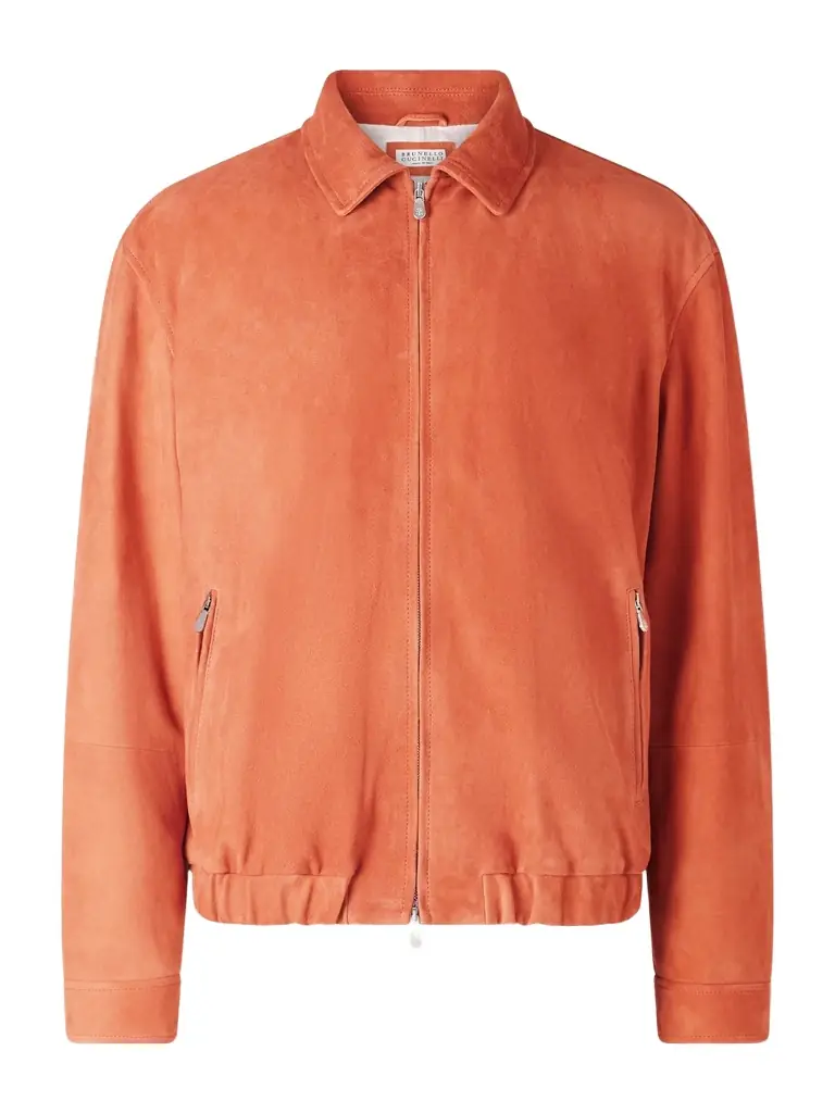 Brunello Cucinelli Suede Blouson Jacket - Men
