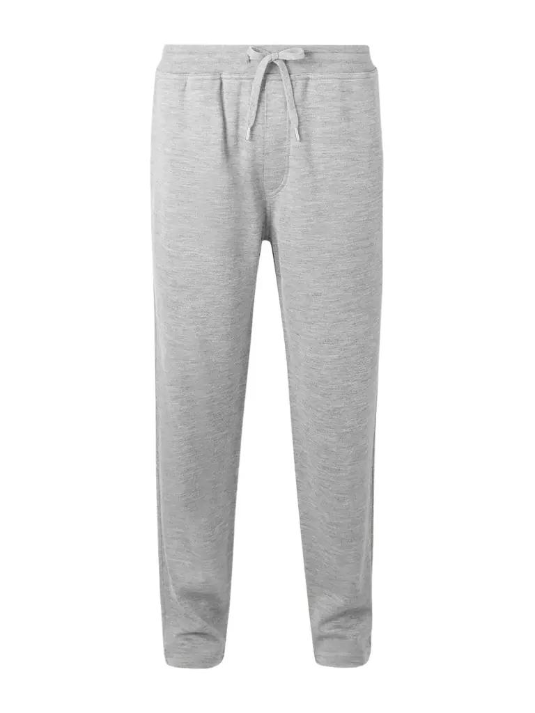 Brunello Cucinelli Tapered Cashmere-Blend Jersey Sweatpants - Men