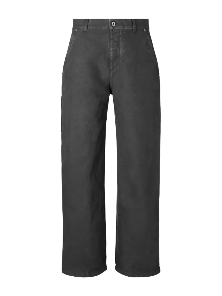 Loewe Straight-Leg Cotton Trousers - Men