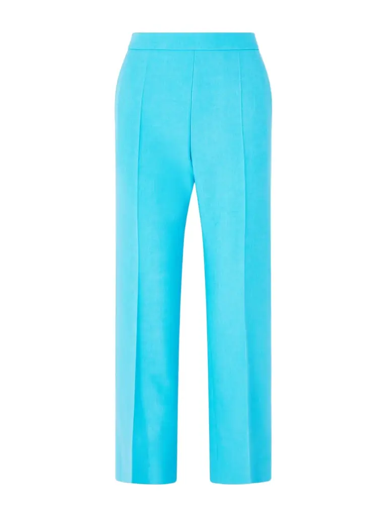 Chloé Wool-crepe Straight-leg Pants