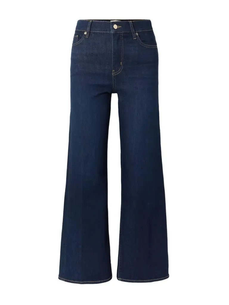 Frame Le Slim Palazzo High-rise Wide-leg Jeans