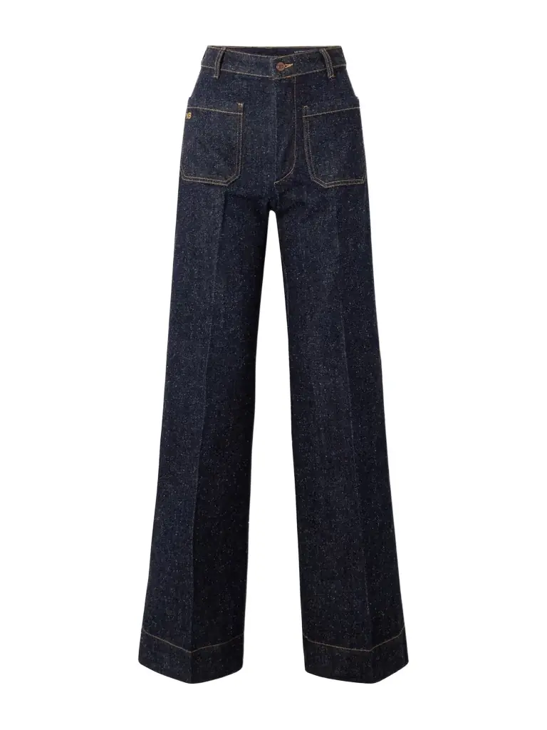 Victoria Beckham Alina High-rise Wide-leg Jeans