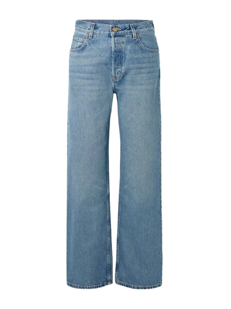B SIDES Bec High-rise Wide-leg Jeans