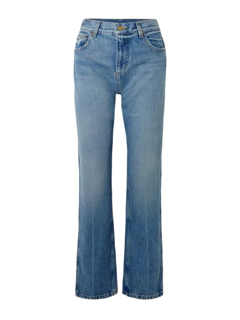 B SIDES Mira High-rise Straight-leg Jeans
