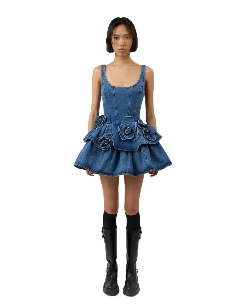 Aknvas The Devyn Saxe dress