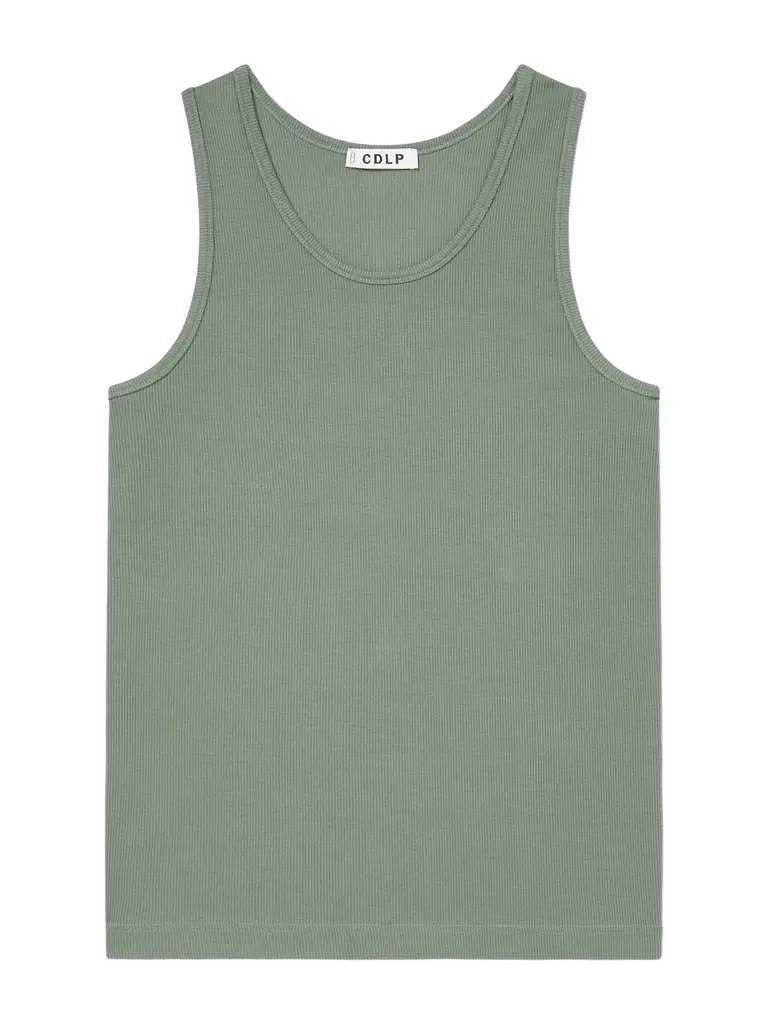 CDLP Ribbed Stretch-TENCEL™ Lyocell and Cotton-Blend Jersey Tank Top - Men