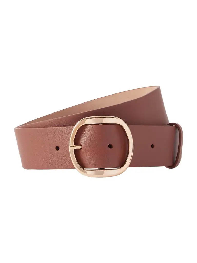Gabriela Hearst Elster Textured-leather Belt