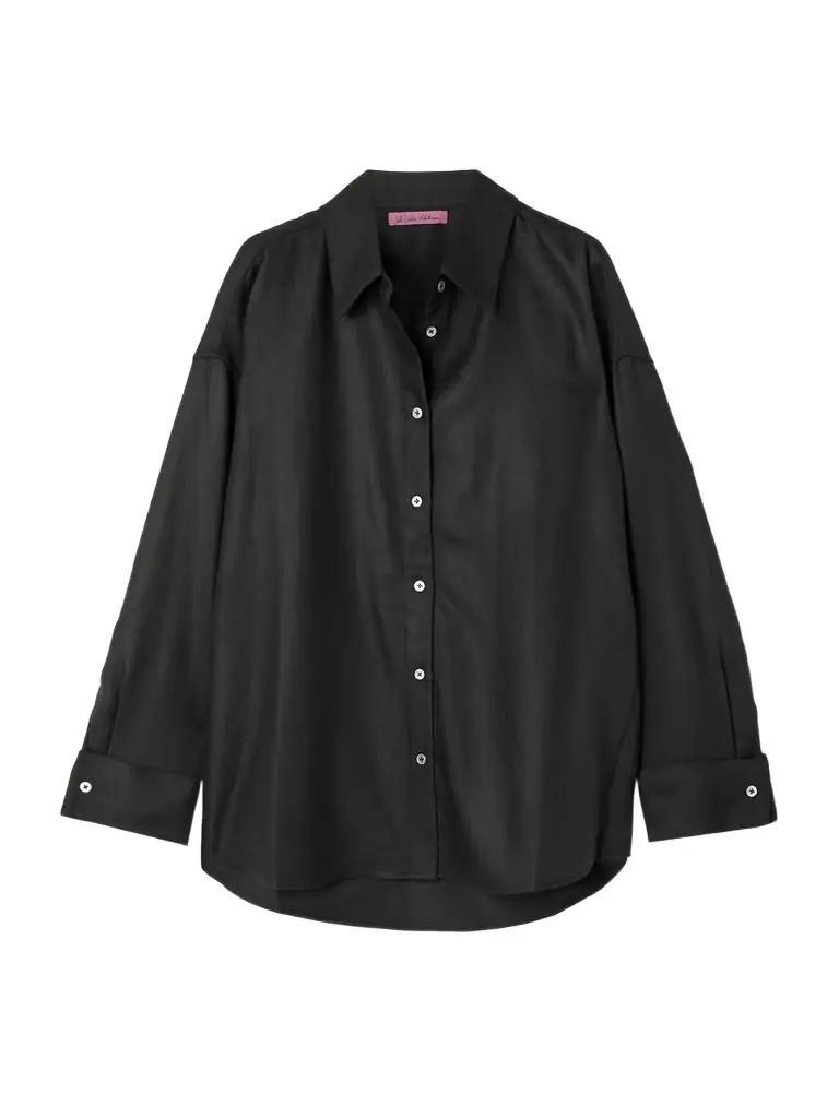 The Elder Statesman Brushed Wool And Cashmere-blend Shirt