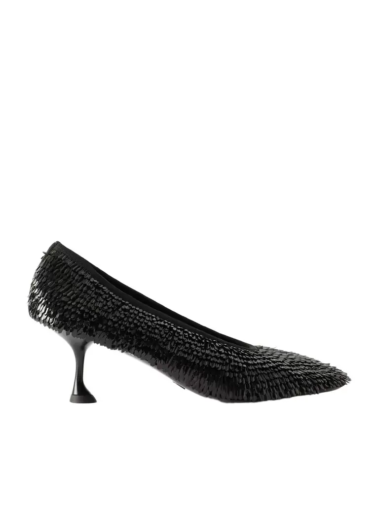 Proenza Schouler Tee Sequined Mesh Pumps