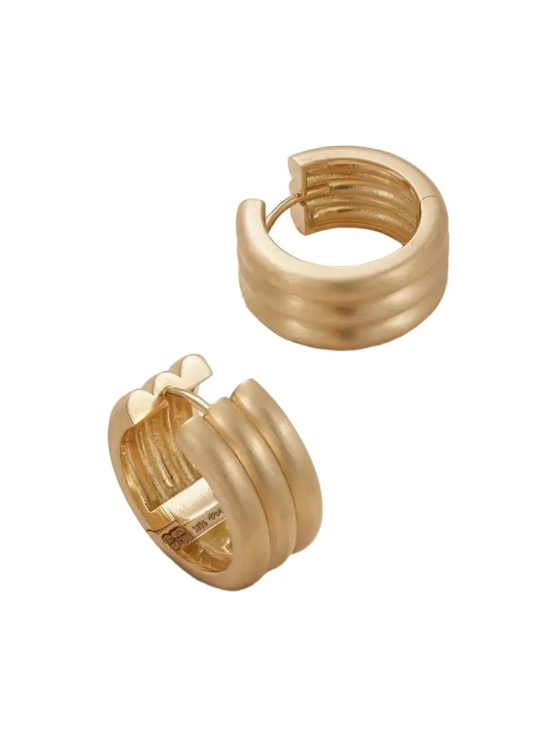 Irene Neuwirth 18-karat Gold Hoop Earrings