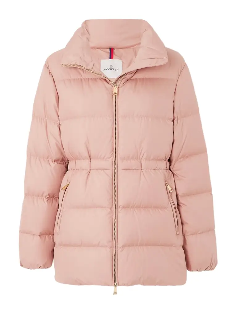 Moncler Brossette Quilted Shell Down Jacket